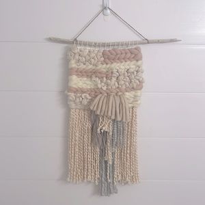 Baby Nursery Boho Woven Wall Hanging Weaving